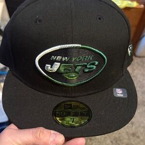 New Era Black and Green New York Jets Hat